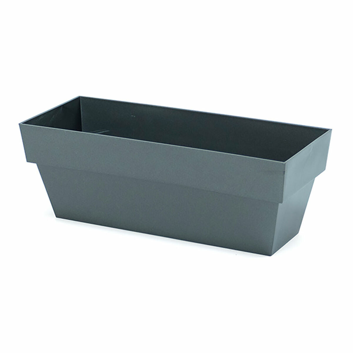 Planter Plastiken Limited Anthracite (12 x 30 cm)-0