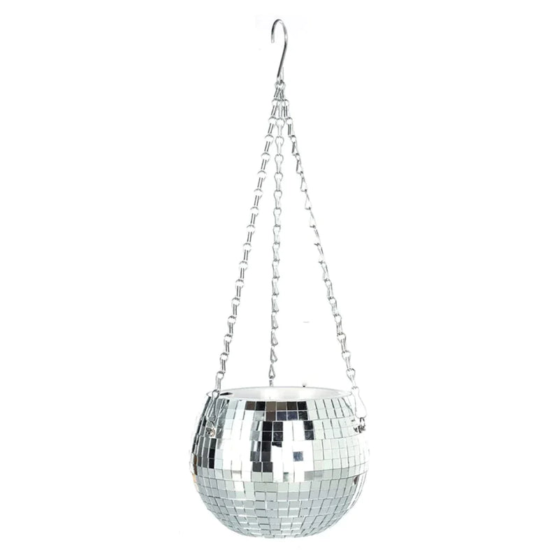 Disco Ball Planter-5