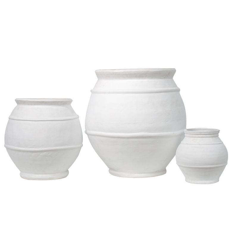 Aruba Terracotta Planter & Pot Set-0